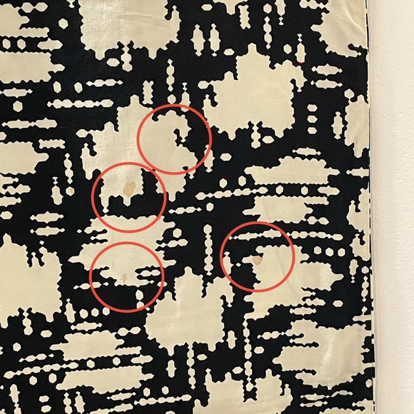 LILKA by ANTHROPOLOGIE NWOT Presscott Wide Leg Pants in Black Motif - Picture 4 of 9